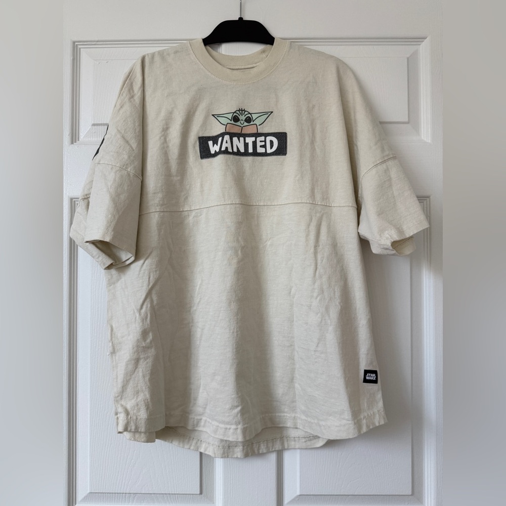 Disney Star Wars Grogu Cream Tee
